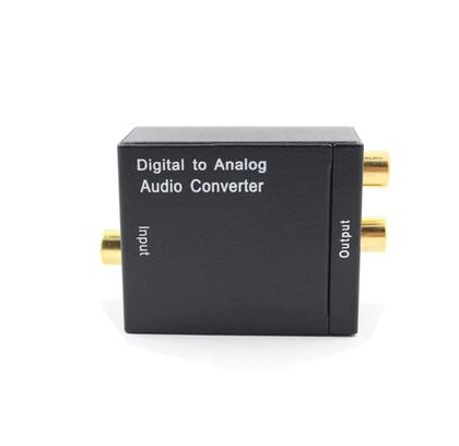 Imagem de Kit Conversor Óptico Coaxial Digital + Cabo Óptico Smart Tv