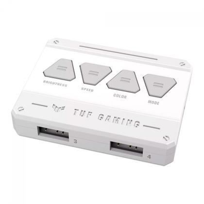 Imagem de Kit Cooler Gabinete ASUS TUF Gaming TF120 White ARGB 3IN1 - 90DA0033-B00030