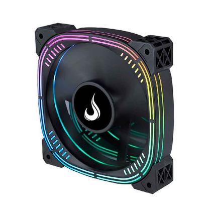 Imagem de Kit Cooler Gabinete Rise Mode Aura Pro Com 3x Fans 120mm ARGB 1650RPM RMAUB02ARGB