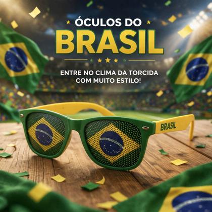 Imagem de Kit Copa do Mundo Torcedor Brasil 2026 Completo 12 Peças Ideal para Eventos, Festas e Jogos Premium