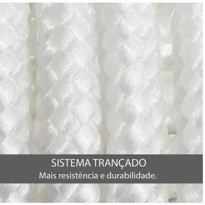 Imagem de Kit Corda Para Varal 15 Metros 3 Mm Forte Resistente Com Ganchos Kit Completo