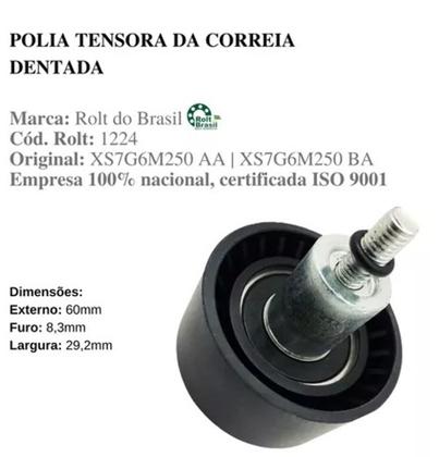 Imagem de Kit Correia Dentada e Tensor Focus 1.8 2.0 16v 2001 2002 2003 2004