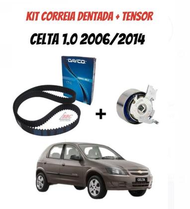 Imagem de Kit correia dentada + tensor Celta 1.0 2006 - 2014