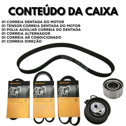 Imagem de Kit Correia e Tensor Hyundai Sportage I30 Tucson 2.0 16v