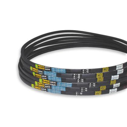 Imagem de Kit Correia Industrial em V Lisa A-70 Menco Original (6un)