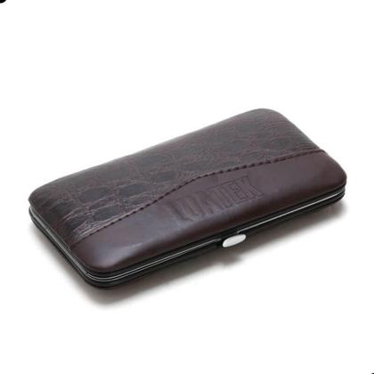 Imagem de Kit Cortador De Unha Manicure Portatil Estojo Pinca Tesoura