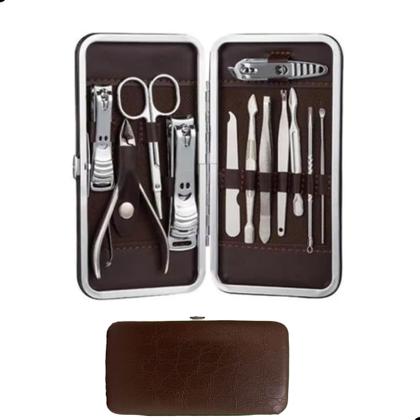 Imagem de Kit Cortador De Unha Pessoal Profissional Feminino Masculino