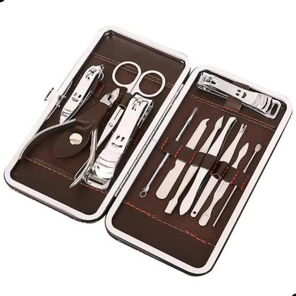 Imagem de Kit Cortador De Unha Pessoal Profissional Feminino Masculino