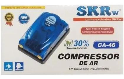 Imagem de KIT Cortina De Ar 90cm + Compressor 2 Saídas Completo