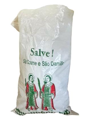 Imagem de Kit Cosme e Damião TOP com 50 Saquinhos Doces Crianças