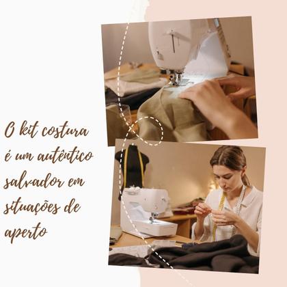 Imagem de Kit costura com 20 peças para reparos de emergência 20 Pçs