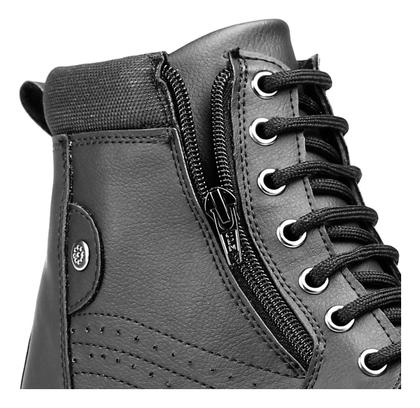 Imagem de Kit Coturno Masculino Bota Casual C/ziper Relogio Chinelo