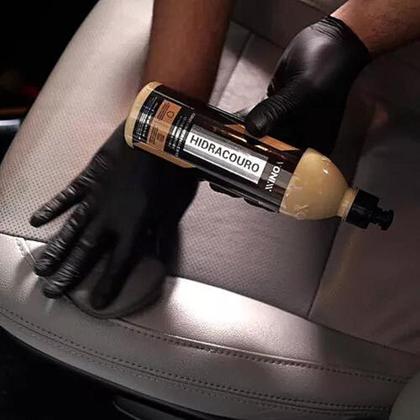 Imagem de Kit Couro Vonixx  Higicouro Hidracouro  Limpeza e Hidratação Profunda para Bancos, Sofás, Jaquetas e Bolsas