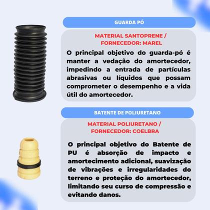 Imagem de Kit Coxim Amortecedor Dianteiro Gm Onix Prisma 2012 A 2019