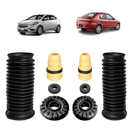 Imagem de Kit Coxim Amortecedor Dianteiro Onix Prisma 2013 2014 2019