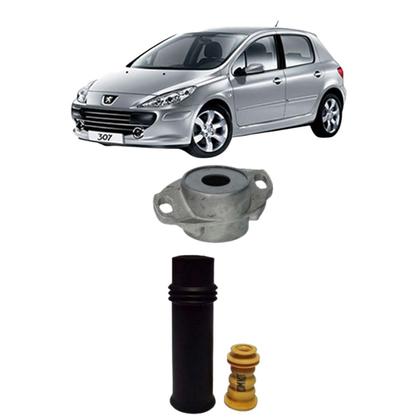 Imagem de Kit Coxim Batente Amortecedor Traseiro Peugeot 307 1 lado