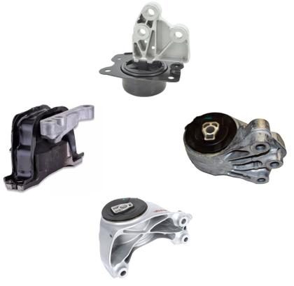 Imagem de Kit Coxim Motor Câmbio Captiva V6 3.6 2008 2009 2010 2011 2012