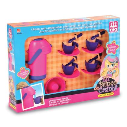 Imagem de Kit Cozinha Infantil Café Com Bolinho - Nig Brinquedos
