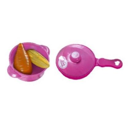 Imagem de Kit Cozinha Infantil Com 14 Brinquedos Fogão Panelinhas