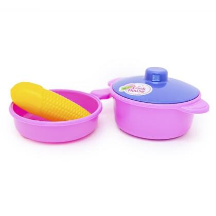 Imagem de Kit Cozinha Infantil Princesa Cafeteria Rosa Menina 34Pç