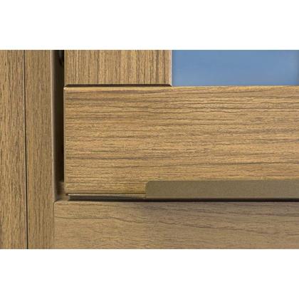 Imagem de Kit Cozinha Modulada 14 Peças Versalis 1 (6Aéreos+4Balcões+1TorreQuente+3Complementos) C14P166 Freijo/Cinza Argila-Herval