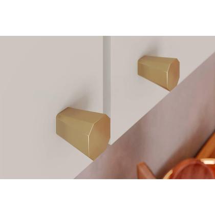 Imagem de Kit Cozinha Modulada 7 Peças Completa Requinte (2Aéreos+2Balcões+2Paneleiros+1Complemento) CZ103 Nature/Nature/Areia - Henn