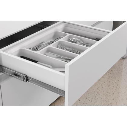 Imagem de Kit Cozinha Modulada 7 Peças Rainha Gourmet (3Aéreos+3Balcões+1Paneleiro) C6P38 Nature/Verde - Nesher