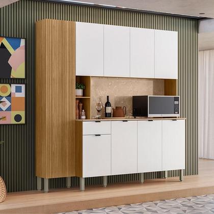 Imagem de Kit Cozinha Pulse Freijó Ártico Riscatto - Kits Paraná