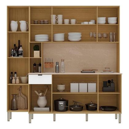 Imagem de Kit Cozinha Pulse Freijó Ártico Riscatto - Kits Paraná