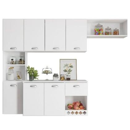 Imagem de Kit cozinha suspensa poliman mila branco