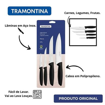 Imagem de Kit cozinha Tramontina 8 Peças com Faqueiro e Utensilios