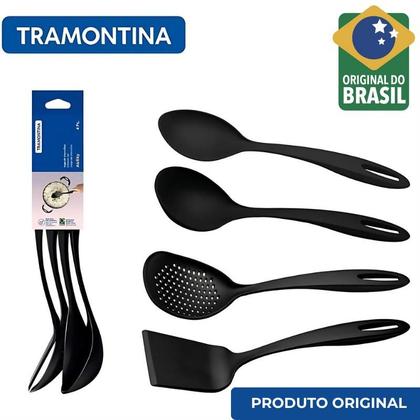 Imagem de Kit cozinha Tramontina 8 Peças com Faqueiro e Utensilios