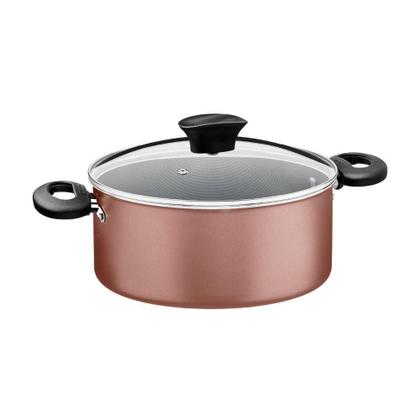 Imagem de Kit Cozinha Tramontina Michigan 10 Peças Em Alumínio Starflon Max Siena Natural