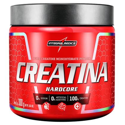 Imagem de Kit Creatina Hardcore 300g + Nutri Whey Chocolate 900g - Integral Médica