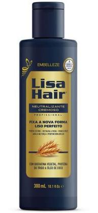 Imagem de Kit Creme Alisante E Neutralizante Profissional Lisahair