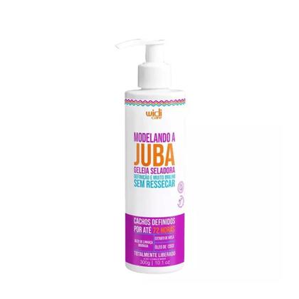 Imagem de Kit Creme Juba Encrespando 500ml + Geleia Seladora 300g