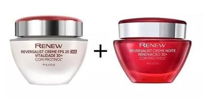 Imagem de Kit Creme Renew Reversalist Dia e Noite para idade 30+ 50g - Avon
