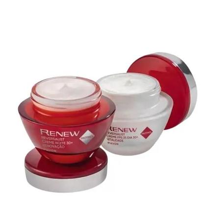 Imagem de Kit Creme Renew Reversalist Dia e Noite para idade 30+ 50g - Avon