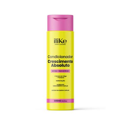 Imagem de Kit Crescimento Absoluto Ilike Shampoo e Condicionador Crescimento Capilar Anti Queda