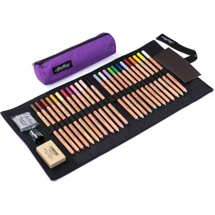 Imagem de Kit Cretacolor Pencil Wrap Fine Art Pastel Lilás c/ 29