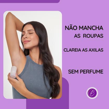 Imagem de Kit Cristal Natural Alva Dupla 2 Desodorantes Stick Natural 120g Sem Perfume 12 Horas de Proteção