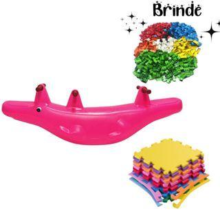 Imagem de Kit Crocodilo com 4 Tatames 50x50 e 100 Multiblocos