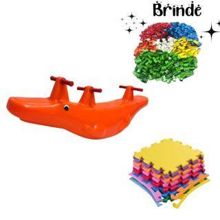 Imagem de Kit Crocodilo com 4 Tatames 50x50 e 100 Multiblocos