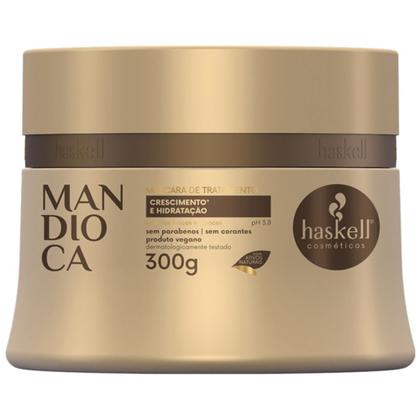 Imagem de Kit Cronograma Capilar Haskell para Cabelos Quimicamente Tratados 3 Máscaras: Mandioca+ Bananeira+ Tutano