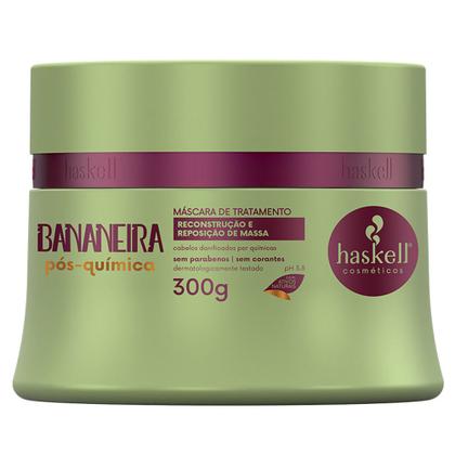Imagem de Kit Cronograma Capilar Haskell para Cabelos Quimicamente Tratados 3 Máscaras: Mandioca+ Bananeira+ Tutano