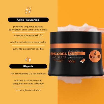 Imagem de Kit Cronograma Capilar para Cabelos Finos e Ralos Haskell