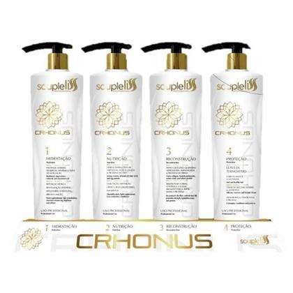 Imagem de Kit Cronograma Capilar Souple Liss Crhonus 4X500Ml Hidrata