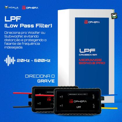 Imagem de Kit Crossover Ophera HPF + LPF Upgrade de 2 Vias pra 3 Vias