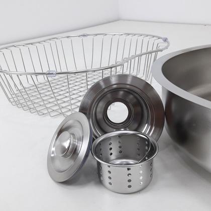 Imagem de Kit Cuba Gourmet em Inox para Cozinha - Linha Diamond - LMS-FSH-665A