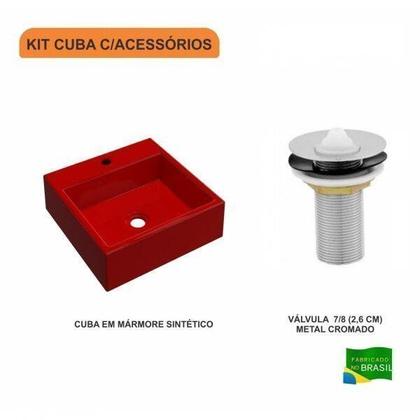 Imagem de Kit Cuba Q355 com Válvula Metal 1 Polegada Compace